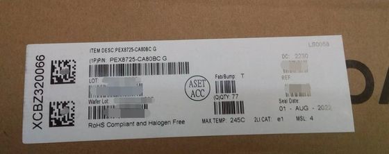 De Interface IC 24Lanes van PEX8725-CA80BCG PCI